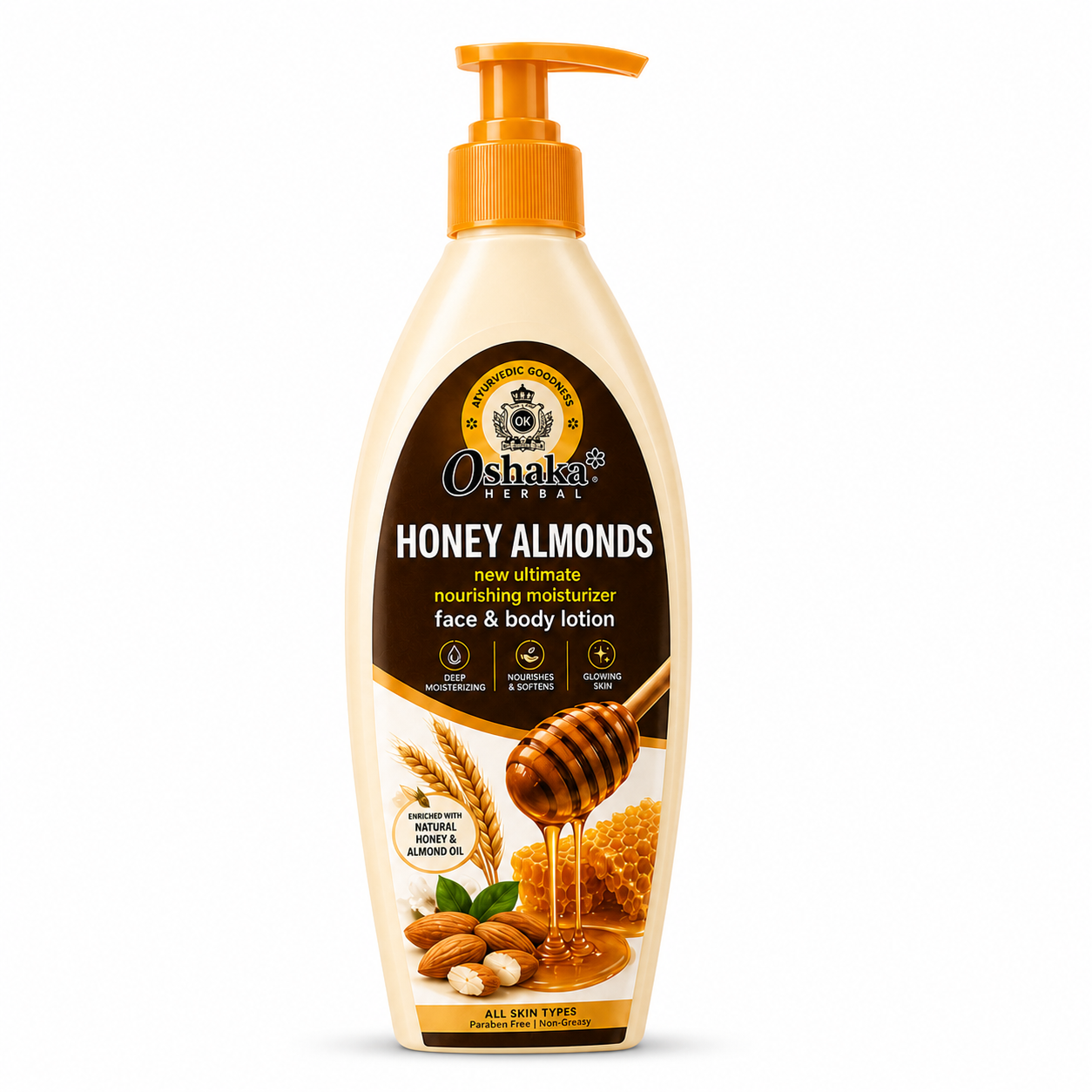 Sonison Herbal | Oshaka Honey Almonds Body Lotion